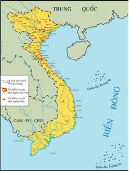 Lịch Sử 11 Bài 21: Phong trào yêu nước chống Pháp của nhân dân Việt Nam trong những năm cuối thế kỉ XIX