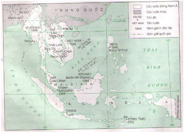 Bài 4: Các nước Đông Nam Á và Ấn Độ