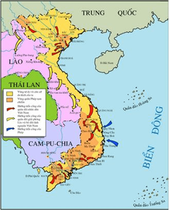 Lý thuyết Lịch Sử 12 Bài 20: Cuộc kháng chiến toàn quốc chống thực dân Pháp kết thúc (1953-1954) (hay, ngắn gọn)