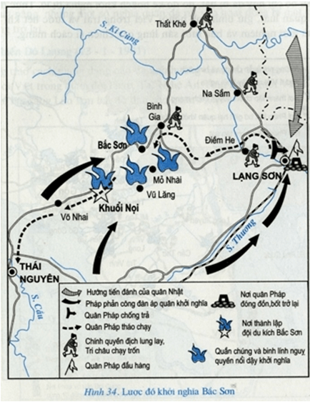 Lý thuyết Lịch Sử 12 Bài 16: Phong trào giải phóng dân tộc và tổng khởi nghĩa tháng Tám (1939-1945). Nước Việt Nam Dân chủ Cộng hòa ra đời | Lý thuyết Lịch Sử 12 ngắn gọn