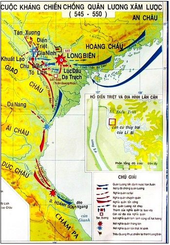 Lý thuyết Lịch Sử 6 Bài 22: Khởi nghĩa Lý Bí. Nước Vạn Xuân hay, chi tiết