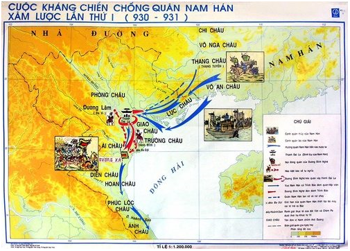 Lý thuyết Lịch Sử 6 Bài 26: Cuộc đấu tranh giành quyền tự chủ của họ Khúc, họ Dương hay, chi tiết