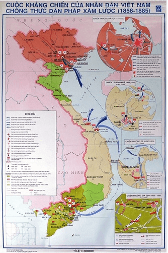 Lý thuyết Lịch Sử 8 Bài 24: Cuộc kháng chiến từ năm 1858 đến năm 1873 hay, chi tiết