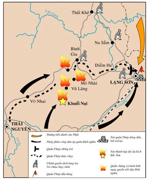 Lý thuyết  Lịch Sử 9 Bài 21: Việt Nam trong những năm 1939 - 1945 (hay, chi tiết)