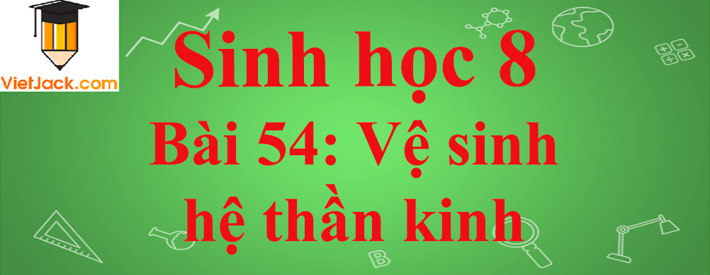 Sinh học lớp 8 Bài 54: Vệ sinh hệ thần kinh ngắn nhất