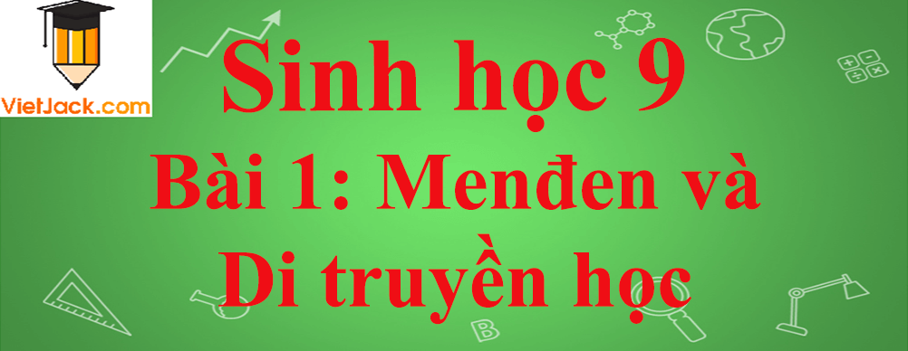 Sinh học lớp 9 Bài 1: Menđen và Di truyền học ngắn nhất