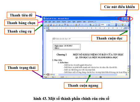 Tin học 10 Bài tập và thực hành 4: Làm quen với hệ điều hành windows | Hay nhất Giải bài tập Tin học 10