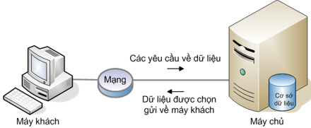 Lý thuyết Tin học 12 Bài 12: Các loại kiến trúc của hệ cơ sở dữ liệu hay, ngắn gọn