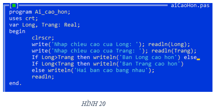 Lý thuyết Tin học 8 Bài thực hành 4: Sử dụng câu lệnh điều kiện