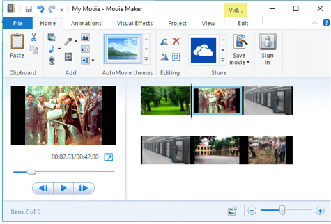 Lý thuyết Tạo video ngắn bằng Movie Maker - Lý thuyết Tin học 9 đầy đủ nhất