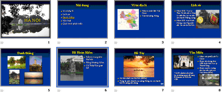 Lý thuyết Tin học 9 Bài thực hành 7: Trình bày thông tin bằng hình ảnh - Lý thuyết Tin học 9 đầy đủ nhất