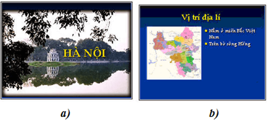 Lý thuyết Tin học 9 Bài thực hành 7: Trình bày thông tin bằng hình ảnh - Lý thuyết Tin học 9 đầy đủ nhất