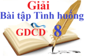 Giải bài tập tình huống Giáo dục công dân lớp 8 | Giải bài tập tình huống GDCD 8