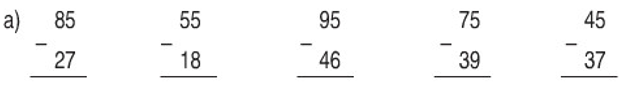 Giải Toán lớp 2 trang 67: 65 - 38; 46 - 17; 57 - 28; 78 – 29  