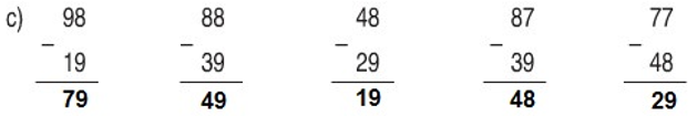Giải Toán lớp 2 trang 67: 65 - 38; 46 - 17; 57 - 28; 78 – 29  