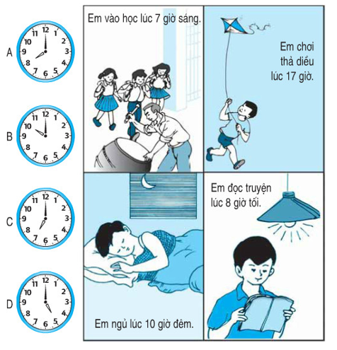 Giải Toán lớp 2 trang 76, 77 Ngày, giờ  