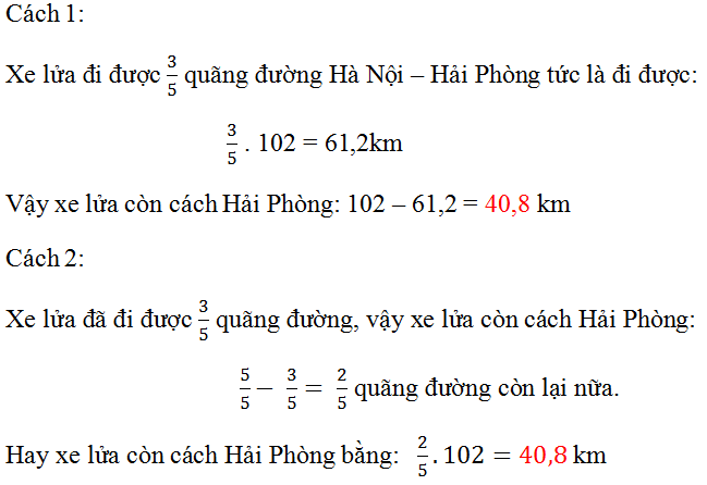 Giải bài 121 trang 52 sgk Toán lớp 6 Tập 2 | Giải toán lớp 6