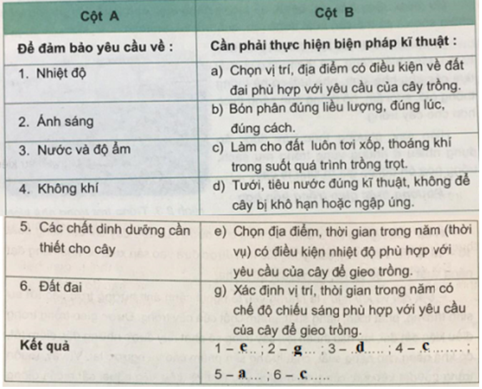 Công nghệ 7 VNEN Bài 2: Vai trò, đặc điểm, các yếu tố ảnh hưởng và các phương thức trồng trọt | Hay nhất Giải bài tập Công nghệ 7 VNEN