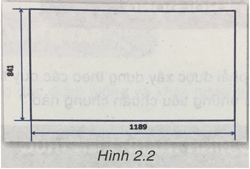 Công nghệ 8 VNEN Bài 2: Bài 2: Tiêu chuẩn trình bày bản vẽ | Hay nhất Giải bài tập Công nghệ 8 VNEN