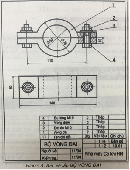 Công nghệ 8 VNEN Bài 4: Bản vẽ kĩ thuật đơn giản | Hay nhất Giải bài tập Công nghệ 8 VNEN