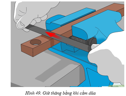 Công nghệ 8 VNEN Bài 5: Một số phương pháp gia công cơ khí bằng tay  | Hay nhất Giải bài tập Công nghệ 8 VNEN