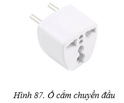 Công nghệ 8 VNEN Bài 9: Mạng điện trong nhà - thiết bị đóng cắt và lấy điện trong nhà. Thiết bị bảo vệ mạng điện trong nhà  | Hay nhất Giải bài tập Công nghệ 8 VNEN