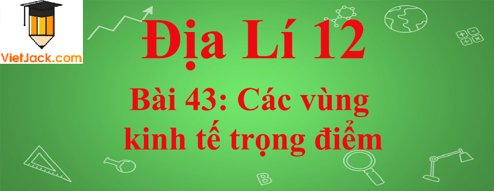 Địa lí lớp 12 Bài 43: Các vùng kinh tế trọng điểm