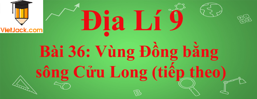 Địa lí lớp 9 Bài 36: Vùng Đồng bằng sông Cửu Long (tiếp theo)