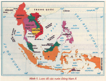 Khoa học xã hội 8 Bài 21: Khu vực Đông Nam Á | Hay nhất Giải bài tập Khoa học xã hội 8 VNEN
