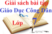 Giải sách bài tập GDCD 7 | Giải SBT GDCD 7