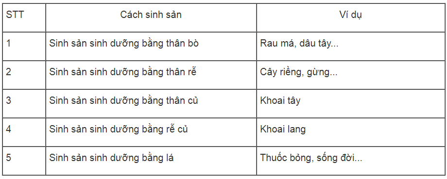 Bài tập có lời giải trang 45, 46 SBT Sinh học 6 | Giải sách bài tập Sinh học 6 hay nhất tại VietJack