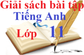 Giải sách bài tập Tiếng Anh 11 | Giải SBT Tiếng Anh 11