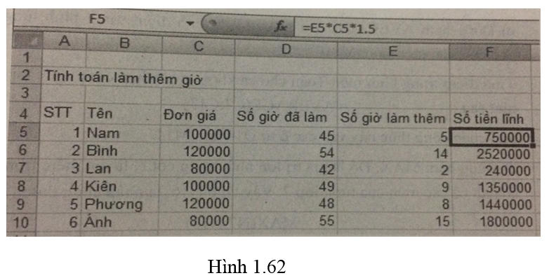 Bài 18 trang 35 SBT Tin học 7 | Giải sách bài tập Tin học 7 hay nhất tại VietJack