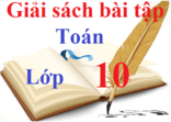 Sách bài tập Toán 10 | Giải sbt Toán 10