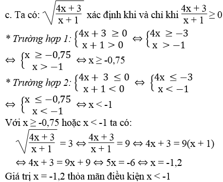 Giải sách bài tập Toán 9 | Giải bài tập Sách bài tập Toán 9