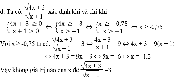 Giải sách bài tập Toán 9 | Giải bài tập Sách bài tập Toán 9