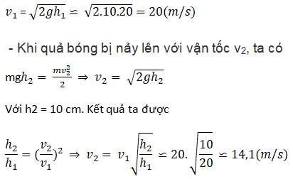 Giải sách bài tập Vật Lí 10 | Giải sbt Vật Lí 10