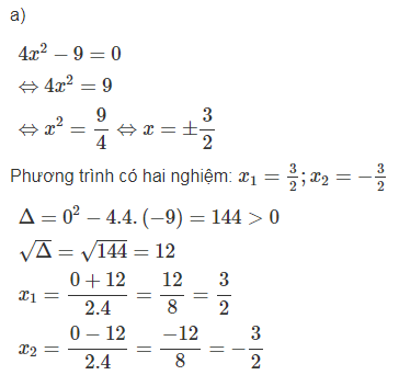 Giải sách bài tập Toán lớp 9 hay nhất, chi tiết