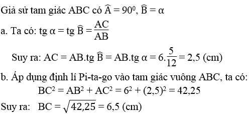 Giải sách bài tập Toán lớp 9 hay nhất, chi tiết