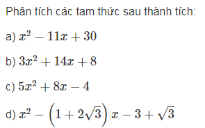 Giải sách bài tập Toán lớp 9 hay nhất, chi tiết