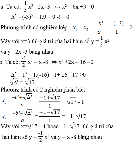 Giải sách bài tập Toán lớp 9 hay nhất, chi tiết