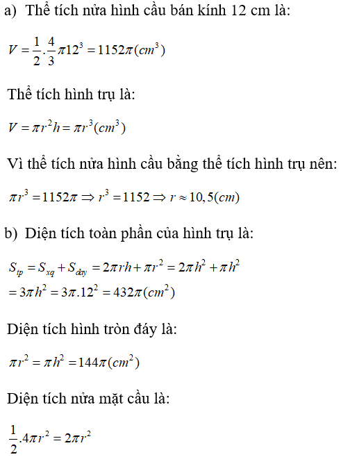 Giải sách bài tập Toán lớp 9 hay nhất, chi tiết