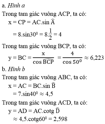 Giải sách bài tập Toán lớp 9 hay nhất, chi tiết