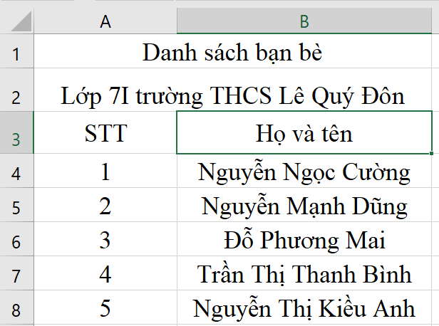 Tin học 7 VNEN Bài 1: Tìm kiếm và thay thế | Hay nhất Giải bài tập Tin học 7 VNEN