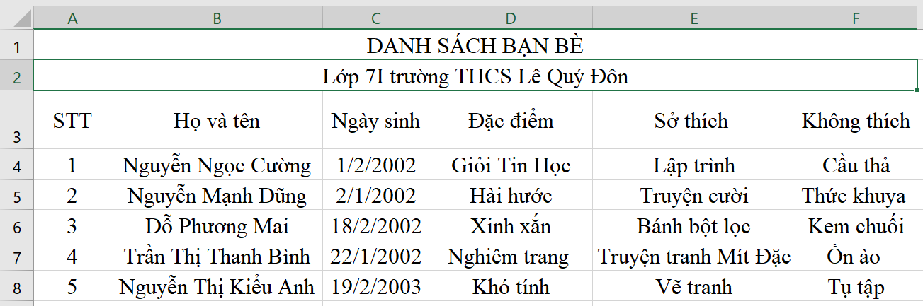 Tin học 7 VNEN Bài 1: Tìm kiếm và thay thế | Hay nhất Giải bài tập Tin học 7 VNEN