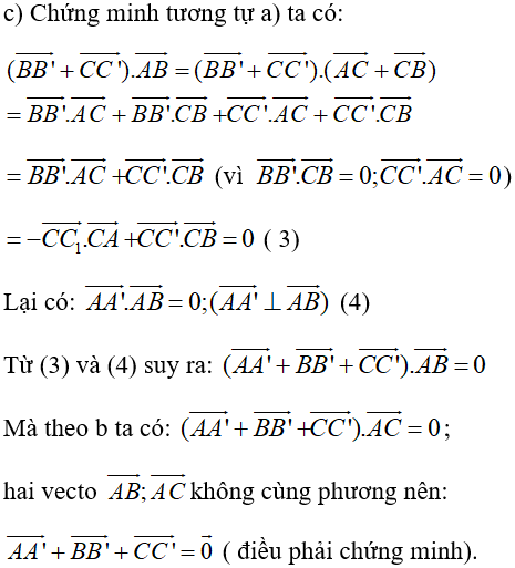 Giải Toán 10 nâng cao | Giải bài tập Toán lớp 10 nâng cao