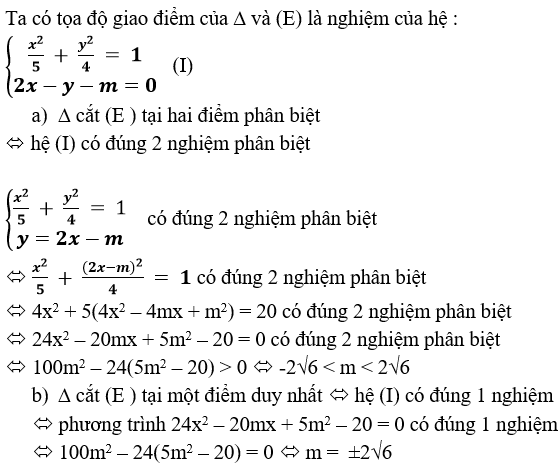 Giải Toán 10 nâng cao | Giải bài tập Toán lớp 10 nâng cao