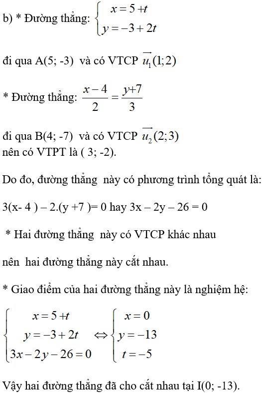 Giải Toán 10 nâng cao | Giải bài tập Toán lớp 10 nâng cao