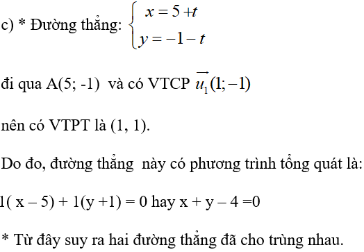 Giải Toán 10 nâng cao | Giải bài tập Toán lớp 10 nâng cao