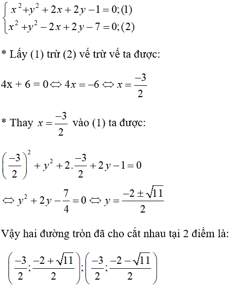 Giải Toán 10 nâng cao | Giải bài tập Toán lớp 10 nâng cao